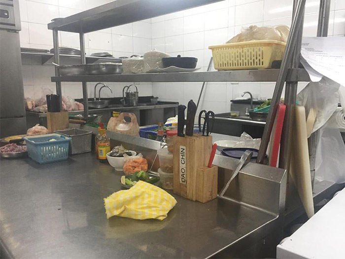 Bếp ăn sử dụng giải pháp tắc nghẽn đến từ Biogency