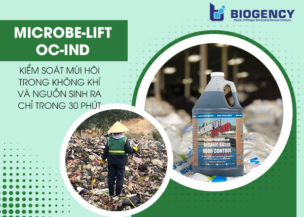 Men vi sinh xử lý mùi hôi Microbe-Lift OC-IND