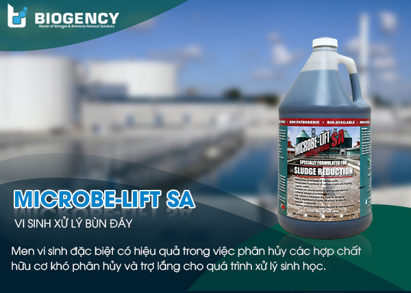 Vi sinh Microbe-Lift SA - Phân hủy các chất hữu cơ khó phân hủy và trợ lắng cho quá trình xử lý sinh học