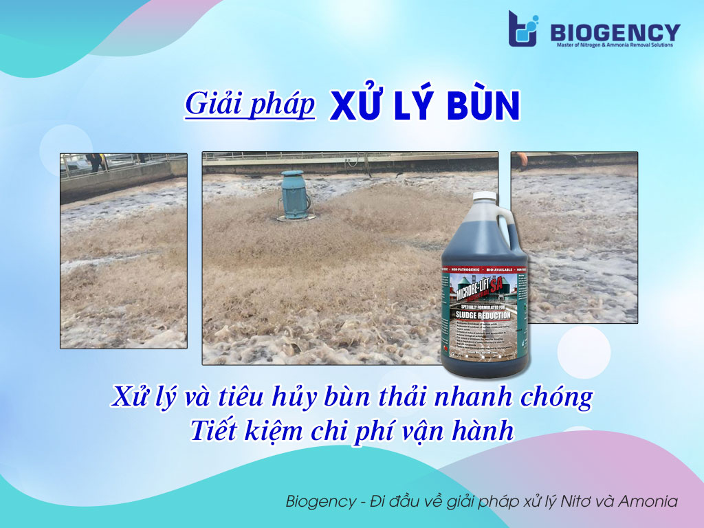 Giải pháp xử lý bùn - Biogency