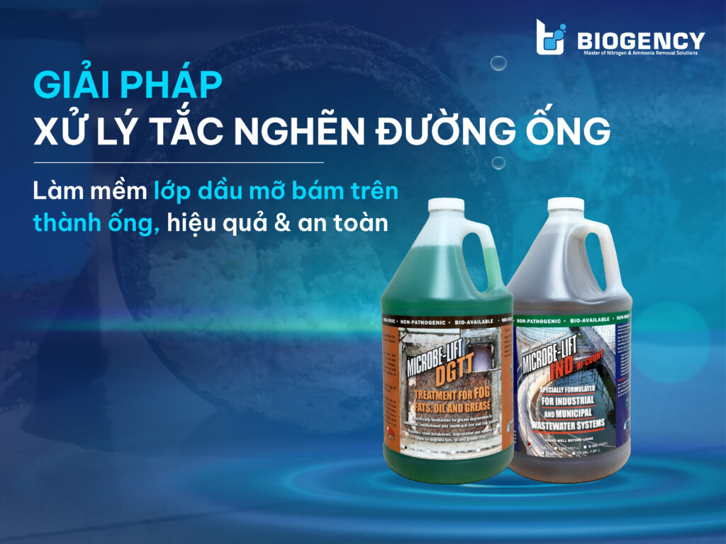 Giải pháp xử lý tắc nghẽn đường ống do dầu mỡ