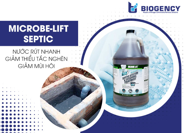 Vi sinh xử lý hầm tự hoại Microbe-Lift SEPTIC