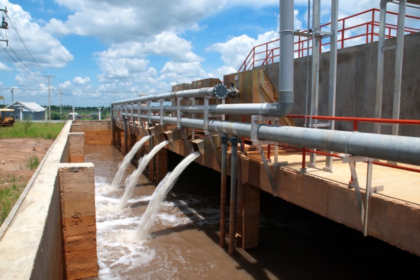 Hệ thống xử lý nước thải tập trung 5.000m3/ngày đêm của KCN Long Giang được đầu tư xây dựng hiện đại