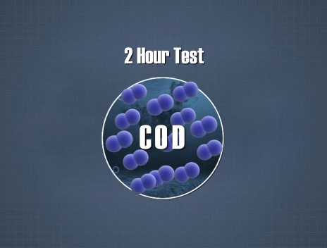 COD - Lượng oxy cần thiết để oxy hóa tất cả các hóa chất trong nước (cả vô cơ và hữu cơ)