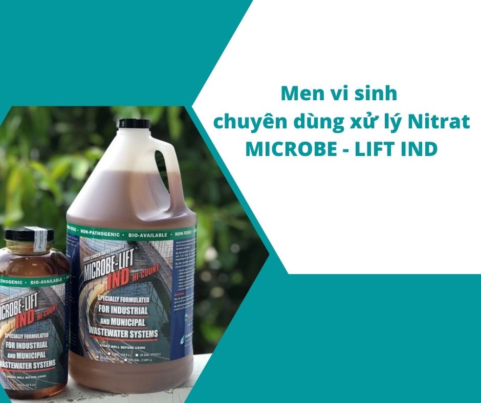 Men vi sinh chuyên dùng xử lý Nitrat – Microbe-Lift IND