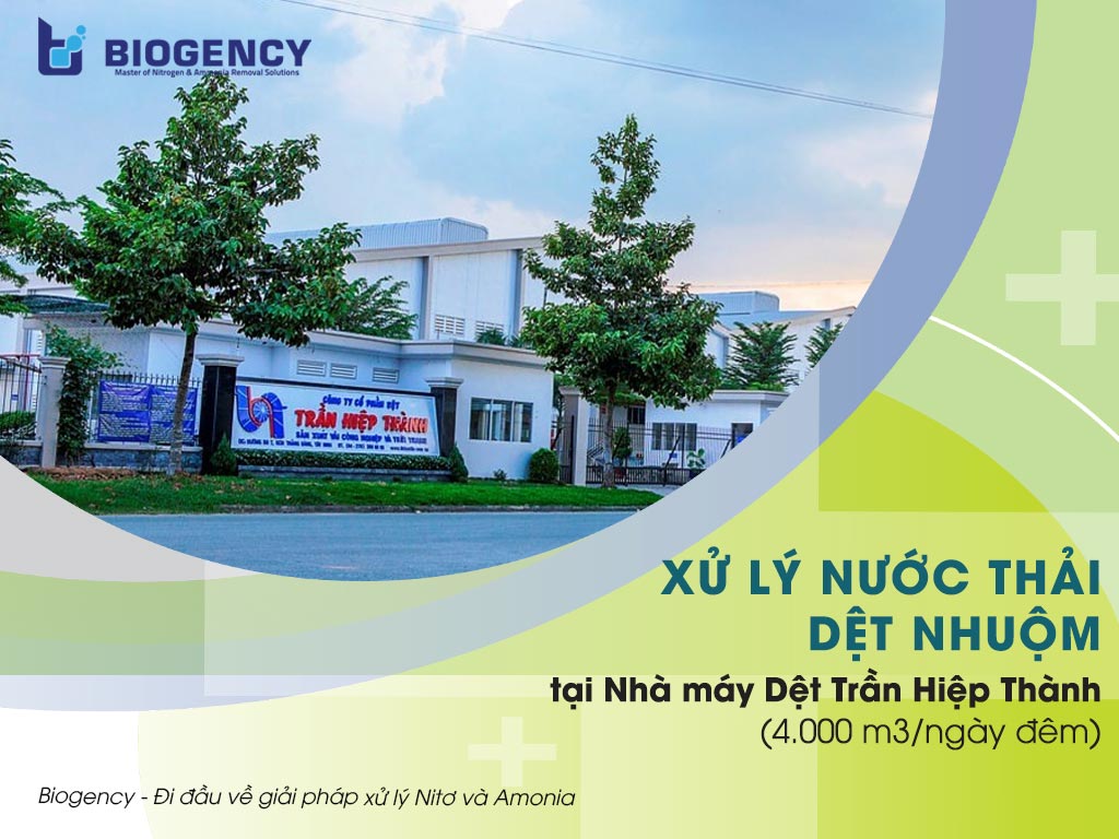 Xử lý nước thải dệt nhuộm