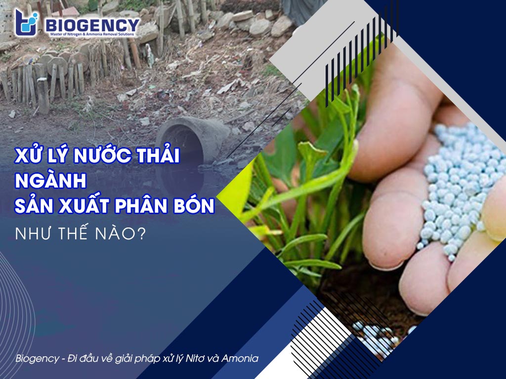 Xử lý nước thải ngành sản xuất phân bón
