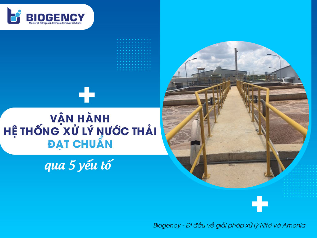 vận hành hệ thống xử lý nước thải