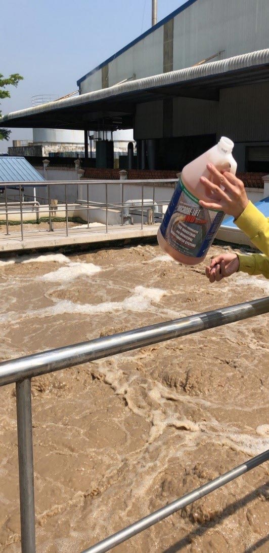 Đang sử dụng vi sinh Microbe-Lift IND