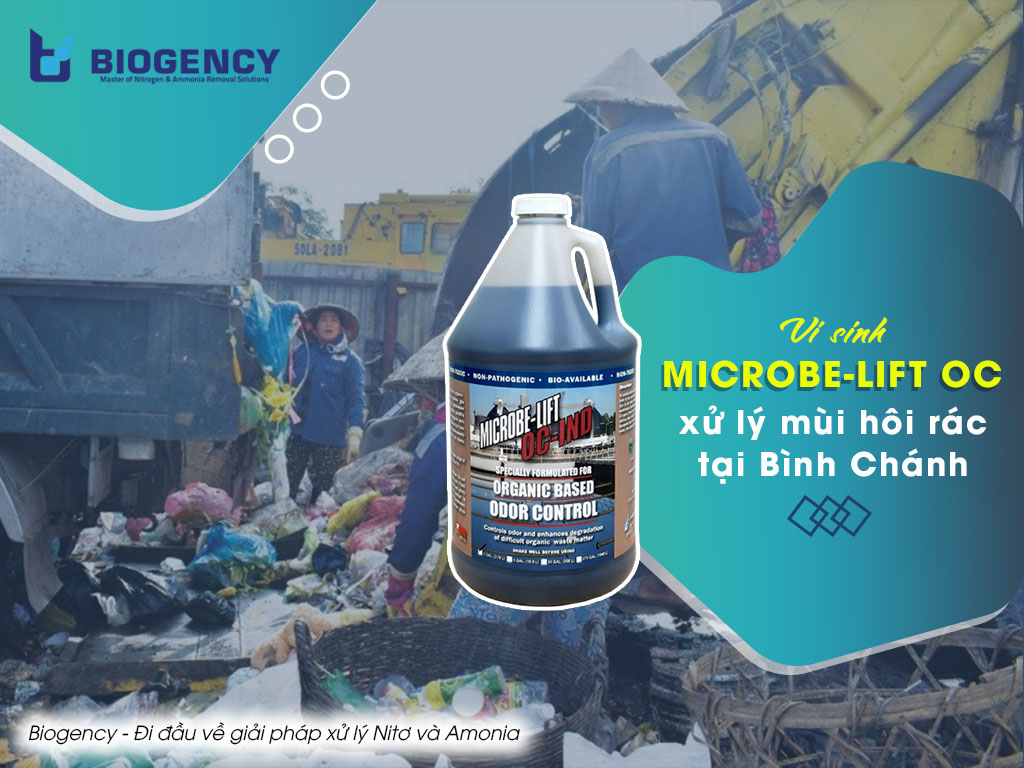 Microbe-Lift OC xử lý mùi hôi 