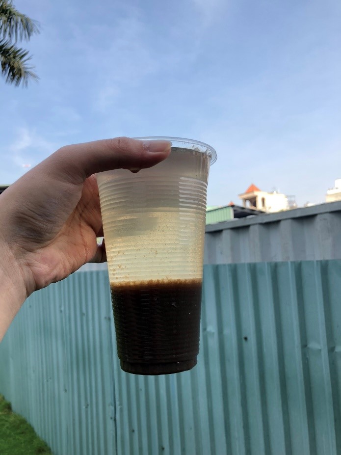 Nước thải chế biến thủy sản sau khi xử lý