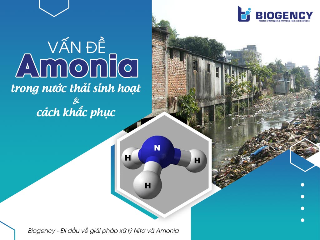Amonia trong nước thải sinh hoạt 