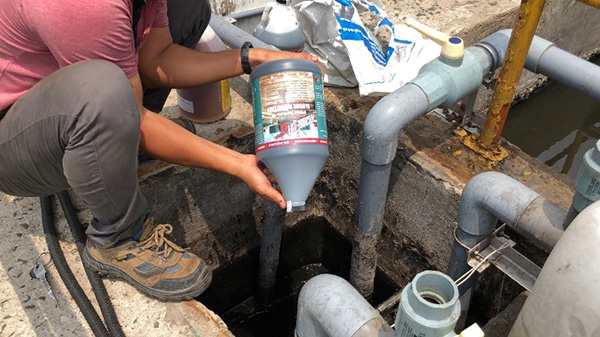 bổ sung Microbe-Lift SA vào hệ thống xử lý nước thải chế biến mủ cao su