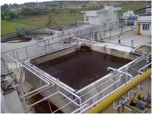 Hệ thống xử lý nước thải sản xuất mía đường.