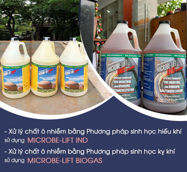 . Phương pháp sử dụng công nghệ sinh học hiếu khí và phương pháp