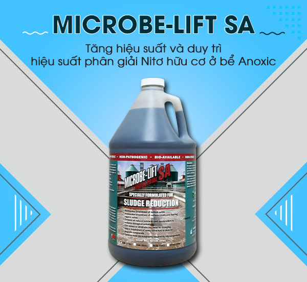 . Men vi sinh Microbe-Lift SA chứa các chủng vi sinh vật có hoạt tính cao