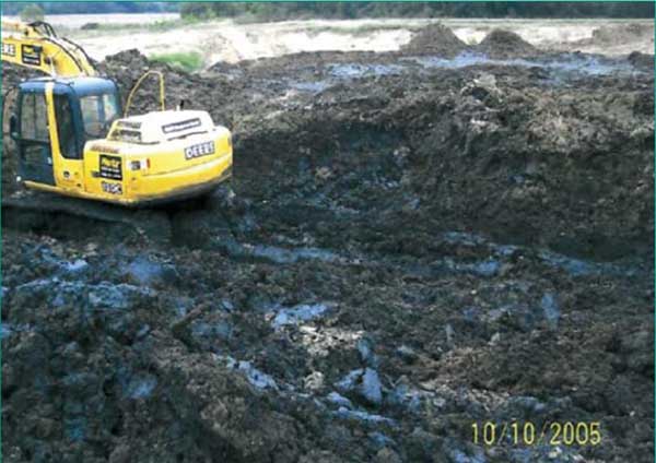 Mức độ ô nhiễm của đất rất nghiêm trọn