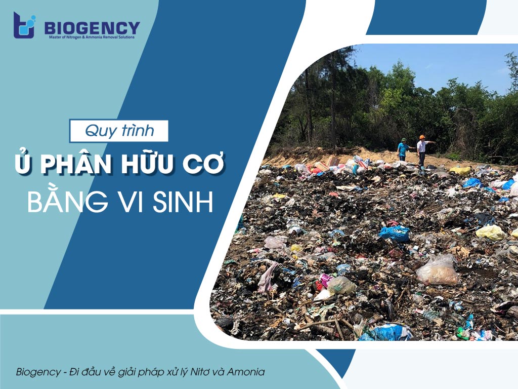 Quy trình ủ phân hữu cơ bằng vi sinh từ rác thải sinh hoạt