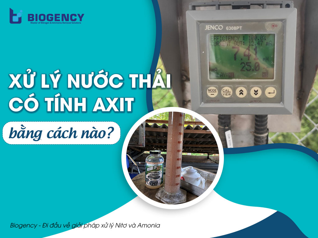 xử lý nước thải có tính axit