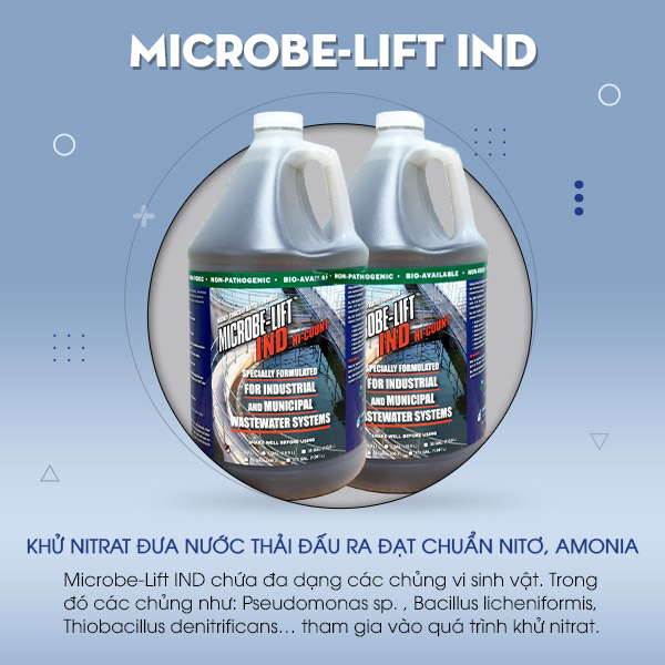Men vi sinh khử Nitrat - Microbe-Lift IND