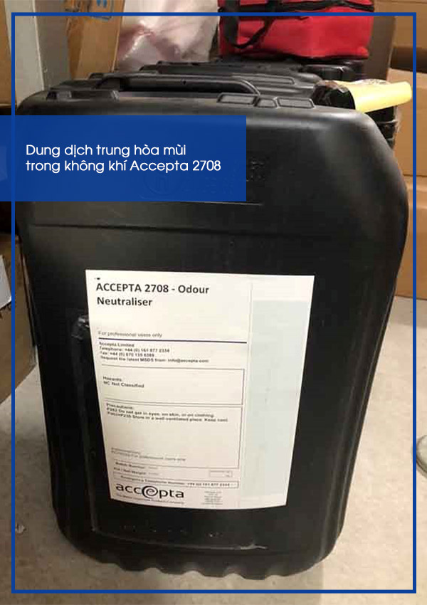 Dung dịch trung hòa mùi trong không khí Accepta 2708