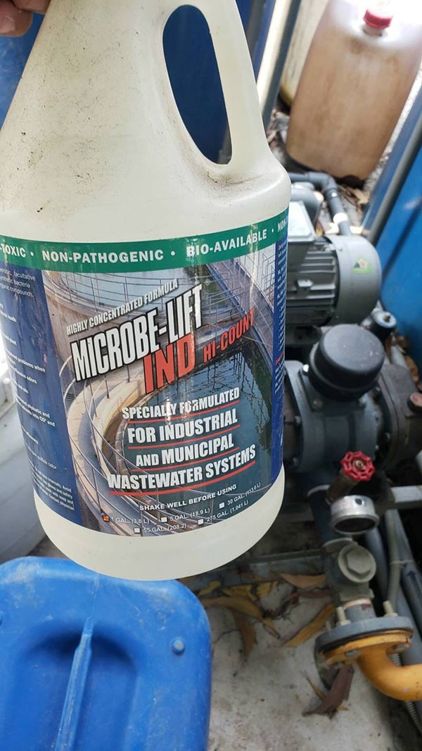 Sản phẩm men vi sinh lỏng Microbe-Lift IND chuyên dùng nuôi cấy vi sinh và tăng hàm lượng MLSS trong bể sinh học thiếu khí và hiếu khí