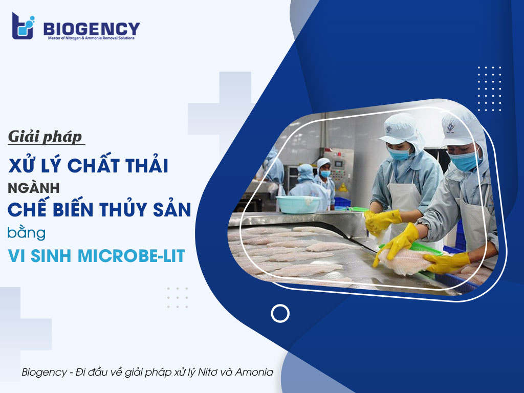 Giải pháp Xử lý chất thải Ngành chế biến thủy sản bằng Vi sinh Microbe-Lift