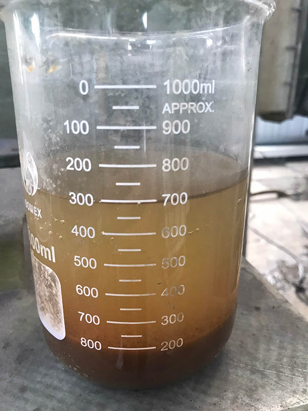 Bùn hiếu khí cho lắng 30 phút (đo SVI30) đạt 20% sau 02 tháng nuôi cấy.