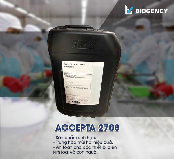 Dung dịch trung hòa mùi hôi Accepta 2708.