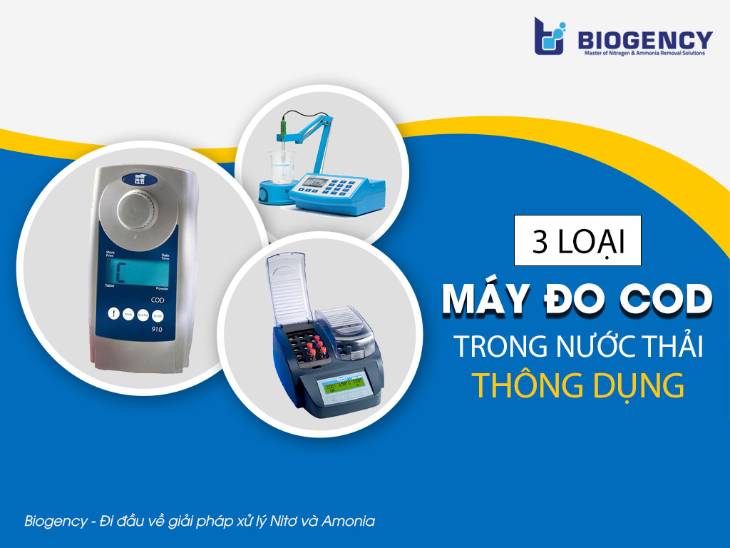 3 loại máy đo COD trong nước thải thông dụng