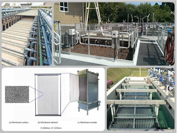 Một số hình ảnh về công nghệ xử lý nước thải MBR đang được áp dụng hiện nay.