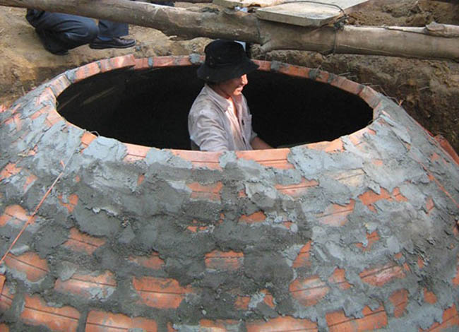 Hầm Biogas.