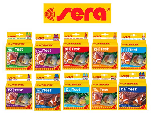 Sử dụng bộ test SERA để test nồng độ NH3, NO2.