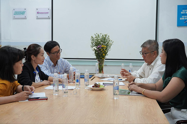 Hai bên trao đổi về những định hướng phát triển sắp tới ở Việt Nam