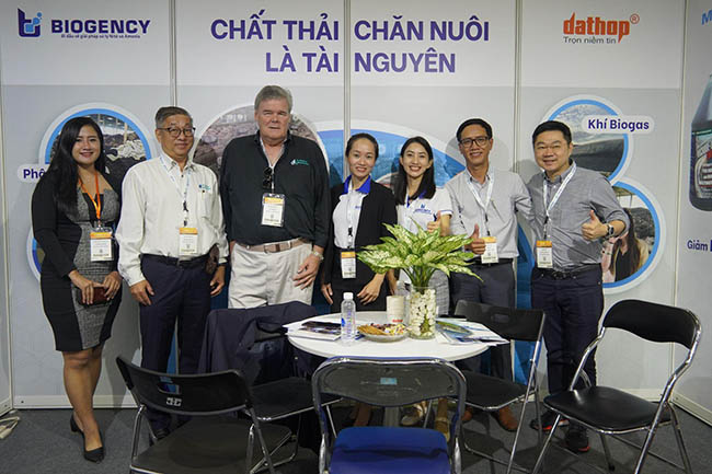 Đội ngũ Biogency đã chuẩn bị kỹ càng cho triển lãm VIETSTOCK 2022.