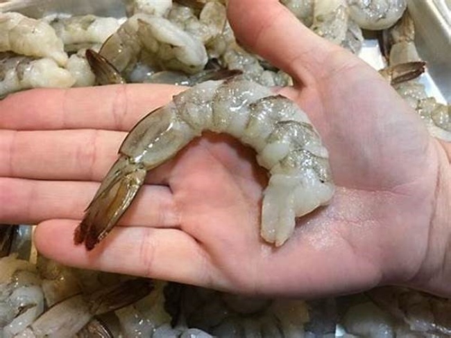 Thịt tôm chết tươi mềm - hiện tượng của tôm rớt cục thịt. 