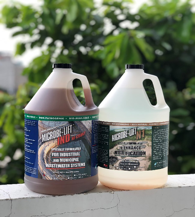 Bộ đôi sản phẩm men vi sinh Microbe-Lift chuyên biệt xử lý Nitơ trong nước thải.