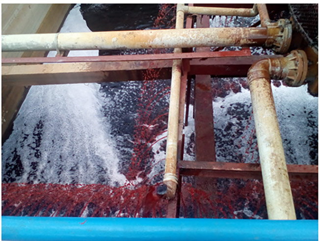 Hệ thống xử lý ô nhiễm nước thải dệt nhuộm.