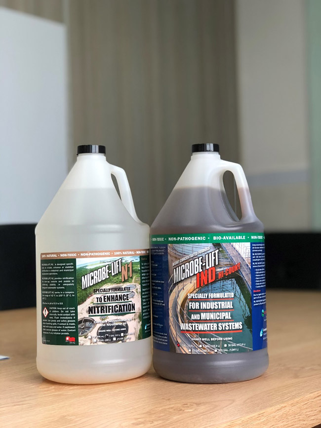 Bộ đôi men vi sinh Microbe-Lift giúp xử lý toàn diện các vấn đề về Nitơ, Amonia trong hệ thống xử lý nước thải tinh bột khoai mì.