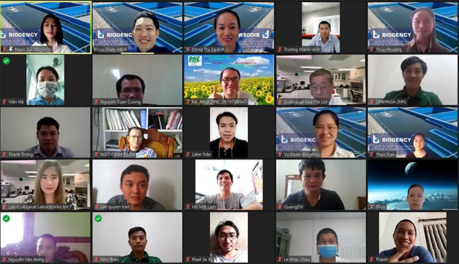 Webinar#01 diễn ra với hơn 100 người tham dự trực tuyến.