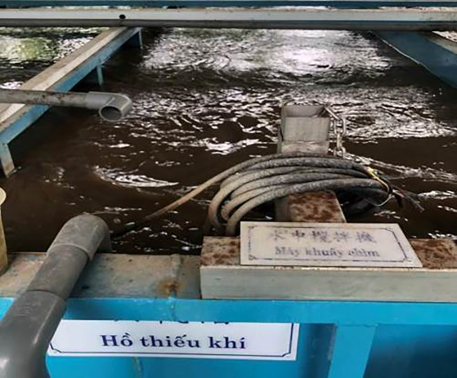 Bể Anoxic khử Nitrat trong hệ thống xử lý nước thải.