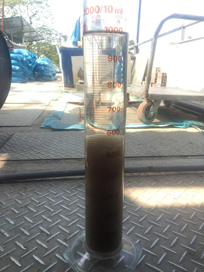 Chỉ số SVI giúp chúng ta có thể xác định tình trạng của bùn trong bể hiếu khí.