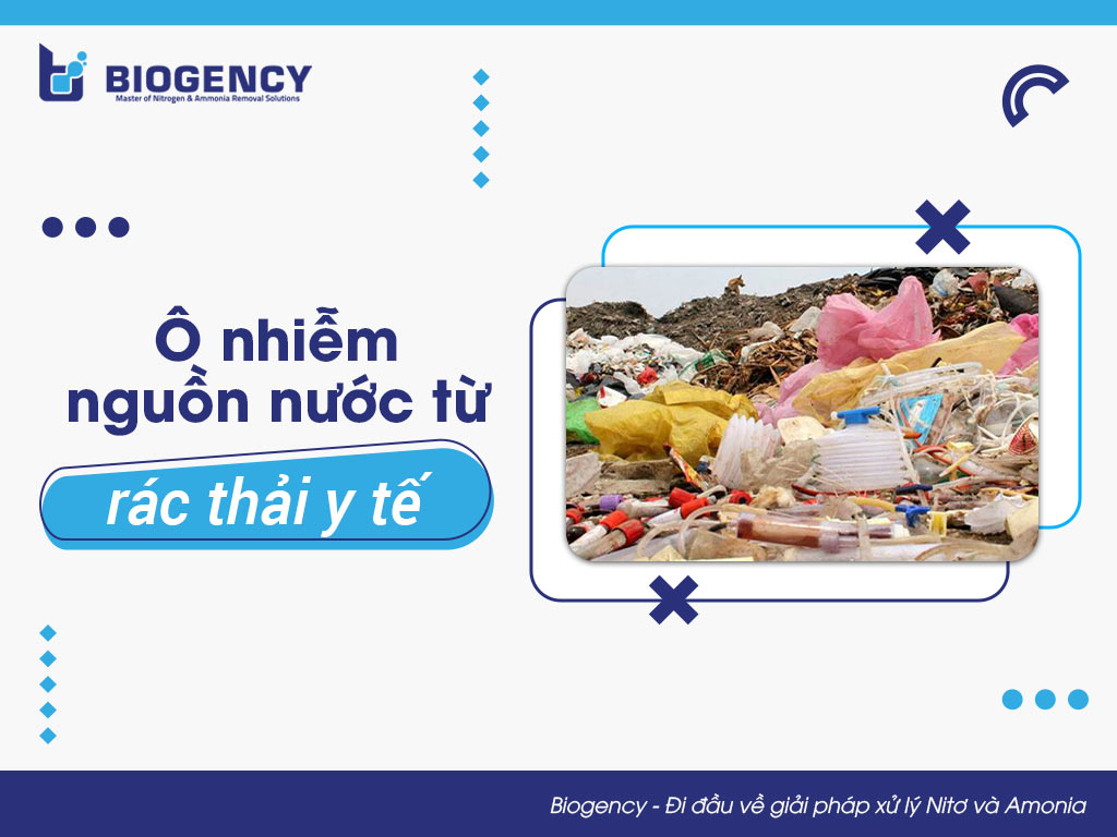 Ô nhiễm nguồn nước từ rác thải y tế