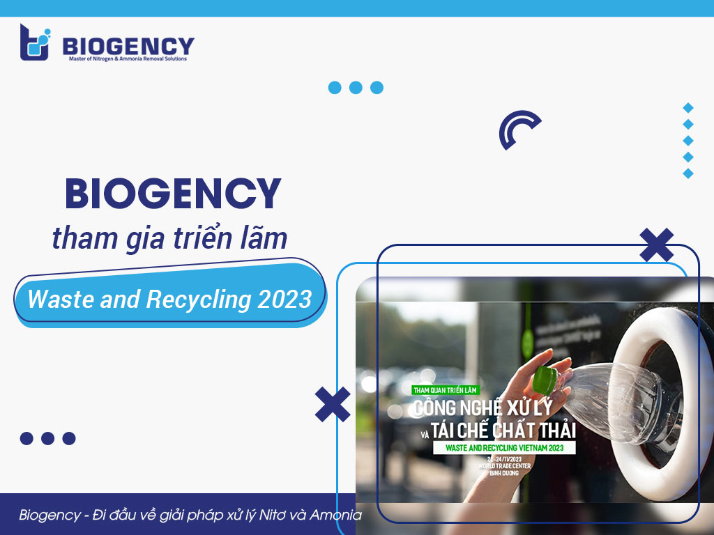 BIOGENCY tham gia triển lãm Waste and Recycling 2023