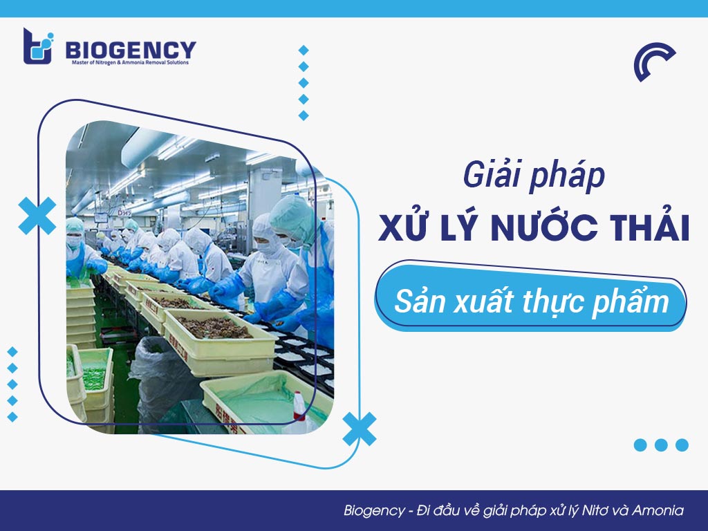 Giải pháp xử lý nước thải sản xuất thực phẩm