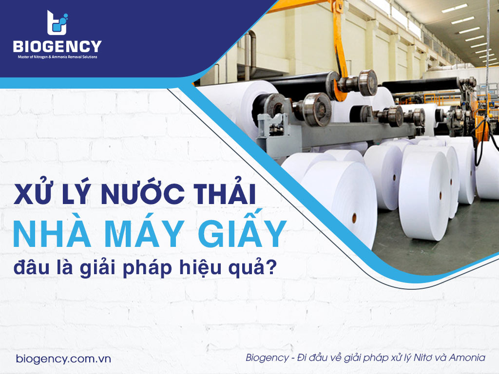 Xử lý nước thải nhà máy giấy, đâu là giải pháp hiệu quả?