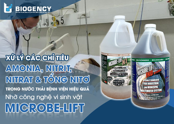 [BIOGENCY] Giải pháp: Xử lý nước thải y tế, bệnh viện, phòng khám