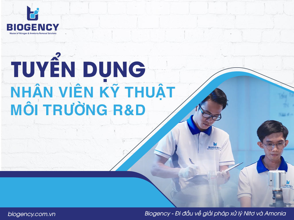 [Tuyển dụng] Nhân Viên Kỹ Thuật Môi Trường R&D