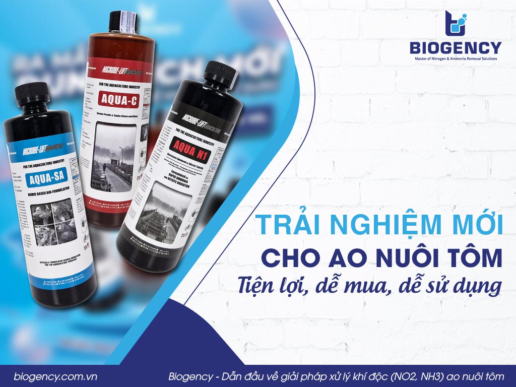 Trải nghiệm mới cho ao nuôi tôm - Tiện lợi, dễ mua, dễ sử dụng