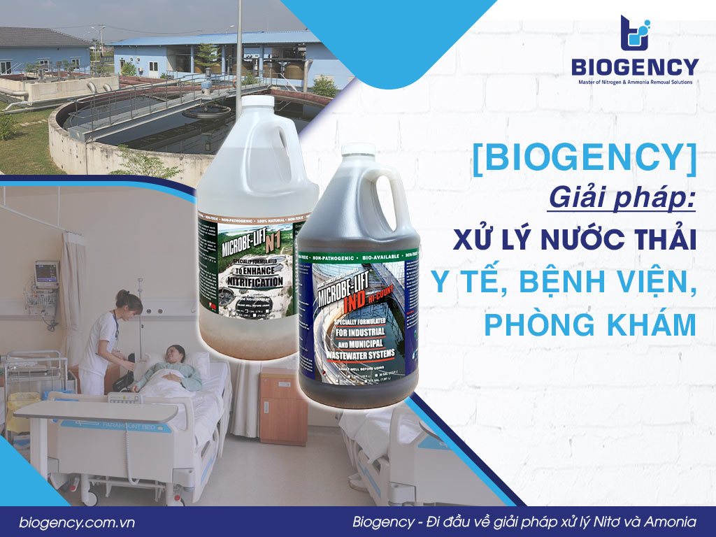 [BIOGENCY] Giải pháp: Xử lý nước thải y tế, bệnh viện, phòng khám